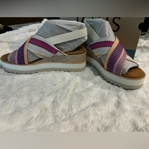 TOMS Diana Crossover Sandal Size 8 - Picture 4 of 9
